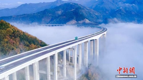 长江配资 四川九寨沟至绵阳高速全线建成通车